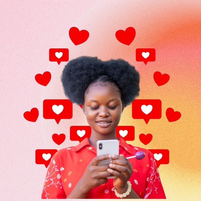 Social media growth